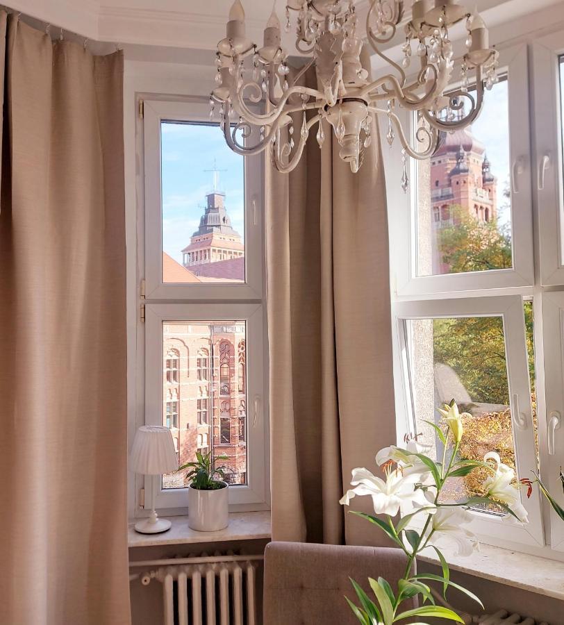 Apartament W Kamienicy W Sercu Miasta Szczecin Waly Chrobrego מראה חיצוני תמונה